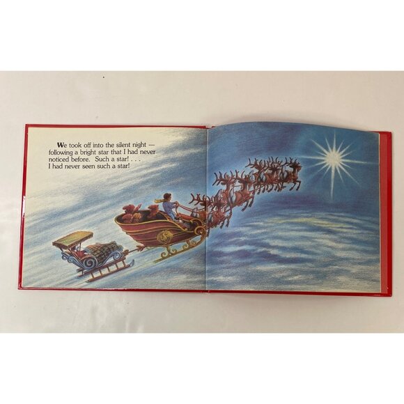 Santa & The Christ Child Hardcover Book By Nicholas Bakewell Christmas Story - Picture 6 of 6